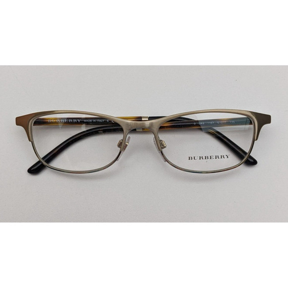 🕶️Burberry B1249 1167 Eyeglasses 51/17 135 /KAG132🕶️​ - Picture 1 of 10
